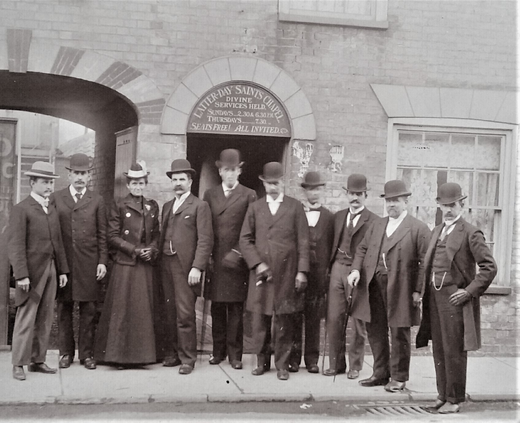 Lowestoft, a LDS Chapel,  1899 October